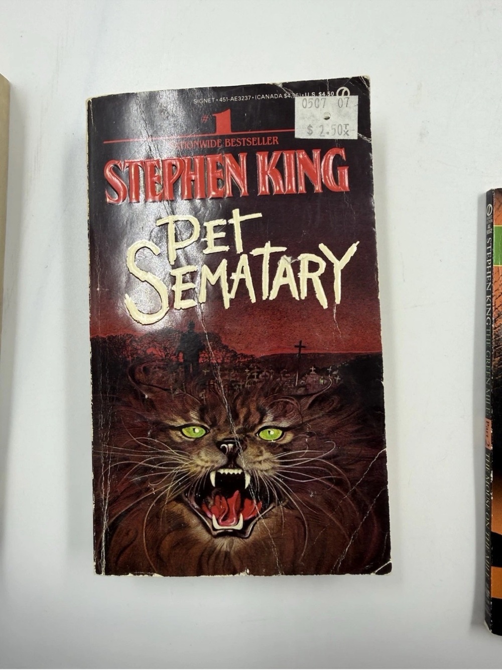 Pet Sematary By Stephen King Book Paperback